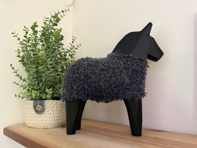 Dalapferd im Wohnbereich